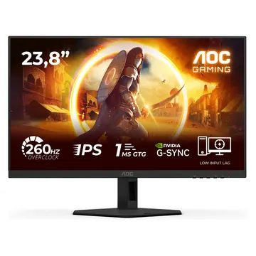 Monitor Gaming AOC 24G4ZRE / 23,8"/ Full HD Fast IPS LED / 260Hz / 0.3ms / HDMI+DP - Zezë