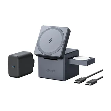 Anker 3-in-1 Charge Cube MagSafe / Apple 15W – Gri