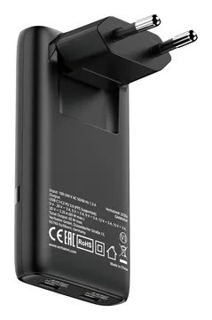 Karikues Verbatim Fold ’n’ Go GaN / 32354 / 65W / 2x USB-C / PD 3.0 / PPS / EU – Zezë