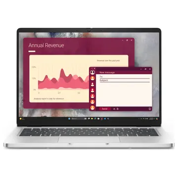 Laptop Dell Pro 14 PC14250 / Ultra 7 255U / 16GB DDR5 / 512GB / 14" Full HD+ IPS 60Hz / Intel Graphics / DE - Platinum
