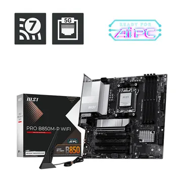 Pllakë Amë AMD AM5 MSI Pro B850M-P / Wifi / mATX / DDR5 / HDMI