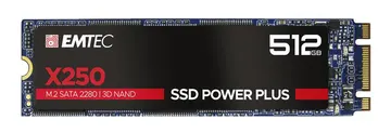 SSD e Brendshme EMTEC X250 / 512GB / M.2 SATA