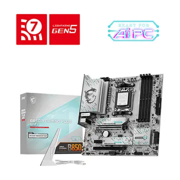 Pllakë Amë AMD AM5 MSI B850M GAMING PLUS Wi‑Fi / DDR5 / mATX / HDMI+DP