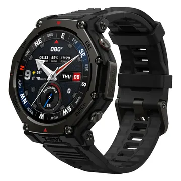 Orë e Mençur Amazfit T-Rex 3 Pro 44mm / AMOLED 1.32" / GPS / NFC / Bluetooth / Sportive & Shëndetësore - E Zezë