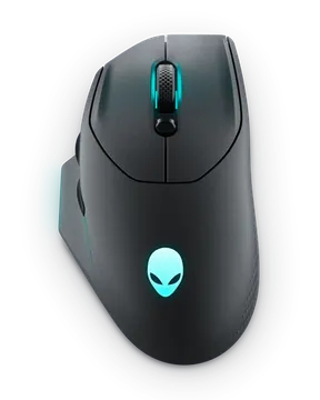 Maus Gaming Dell Alienware AW620M / Wireless + Wired / 2.4GHz / 26000 DPI / 7 Butona / 100g – Zezë