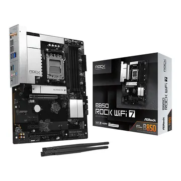 Pllakë Amë AMD AM5 ASRock B850 Rock WiFi7/ ATX / HDMI