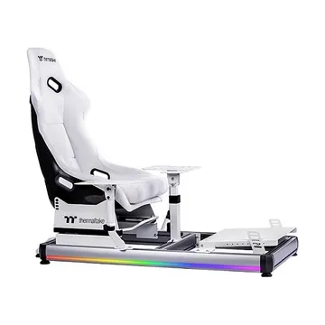 Karrige Gaming Thermaltake GF500 Flight Simulator Cockpit e bardhë