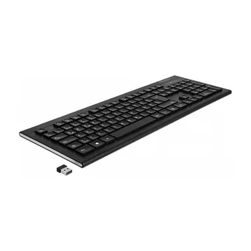 Tastierë pa kabllo Delock / 2.4 GHz / Water‑Drop Design / QWERTZ / German Language - Zezë