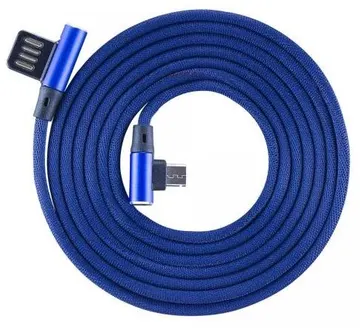 KABELL MICRO USB S-BOX USB-90-BL 90M/M 1.5M BLUE