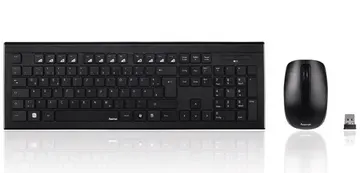 TASTIERE HAMA CORTINO + MAUS BLACK (182664)