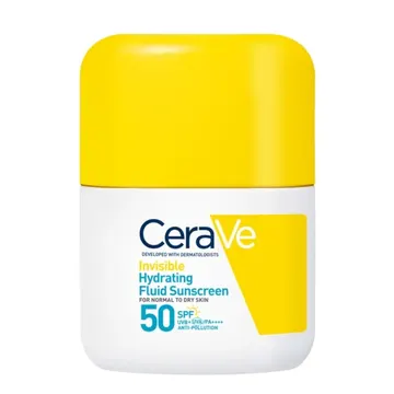 Cerave Invisible Hydrating Fluid Sunscreen Spf 50+