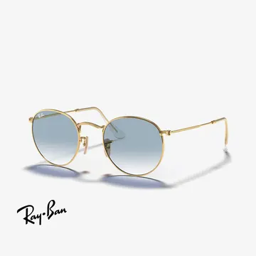 Syze dielli Ray-Ban ROUND FLAT LENSES RB3447N 001/3F 53mm