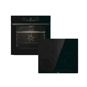Furre montuese BO6735E02BK + Pllake montuese ECT641BSC Gorenje