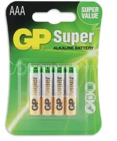 Bateri Super Alkaline GP24AETA21-2GSB2 AAA LR6 1.5V