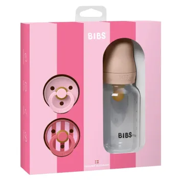 Bibs Set Dhuratash Baby Sprinkle, Roze