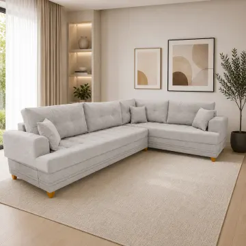 Kend i djathte divani, Aldo, 220x300cm, sorella 03