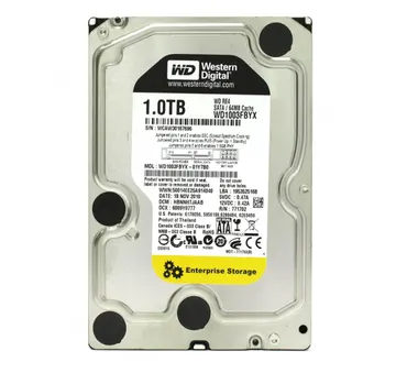 Hard Disk 3.5″ 1TB Surveillance WD10EURX / WD1003FBYX (Western Digital) – Refurbished