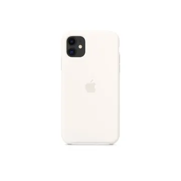COVER IPHONE 11 SILICON WHITE