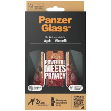 Xham PanzerGlass iPhone 15 Privacy