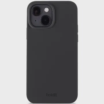 Cover Holdit iPhone 15 Silicone Black