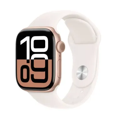 Apple Watch S10 42mm RoseGold-Light Blush Band M/L