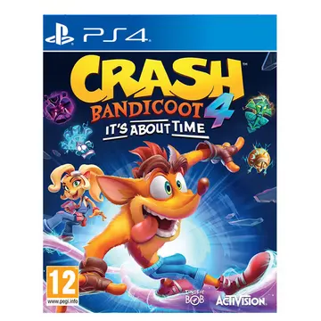 PS4 Crash Bandicoot 4 It's About Time