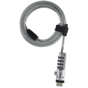 USB LOCK HAMA LAPTOP KOMBINIM 4 SHIFROR 126821