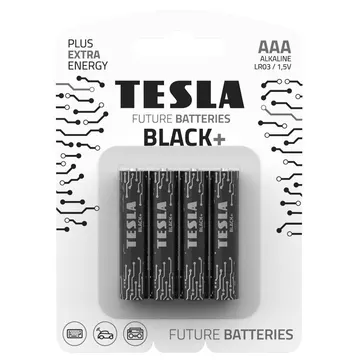 BATERI TESLA?AAA BLACK?*4