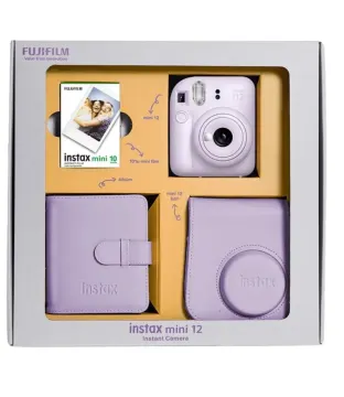 SET FOTOAPARAT FUJIFILM INSTAX MINI 12 LILAC PURPLE