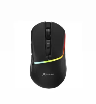 MOUSE GAMING XTRIKE ME GM 322 RGB WIRED BLACK